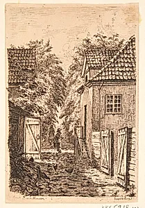 Gade i Jægersborg by Louise Ravn-Hansen