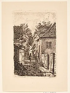 Gade i Jægersborg by Louise Ravn-Hansen
