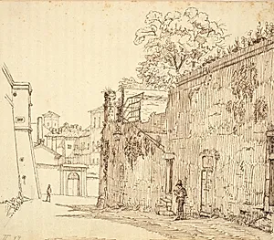 Gade i Rom by Wilhelm Marstrand