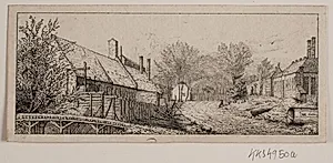 Gadeparti i Frederiksværk by Vilhelm Kyhn