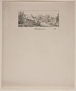 Gadeparti i Frederiksværk by Vilhelm Kyhn