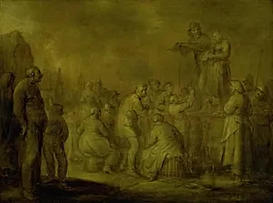 Gadesangere by Adriaen Pietersz. van de Venne