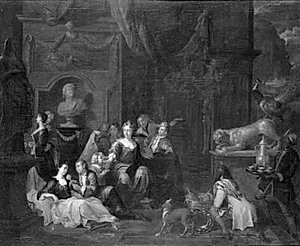 Galant konversation by Ignatius van der Beken