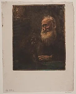Gamle Schøtt med hunden
