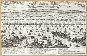 Garnisionen i Paris, opstillet til ære for Louis XIV and Maria Theresa d. 23 august 1660