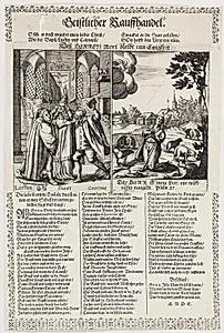 Geistlicher Kauffhandel. Dess Herren Wort bleibt inn Ewigkeit by Ubekendt