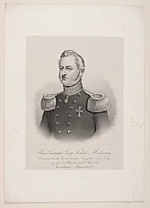 Generalmajor H.C.G.F Hedemann by Andreas Martin Petersen