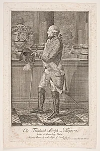 Generalmajor Otto F.A. von Køppern by Carl Daniel Voigts