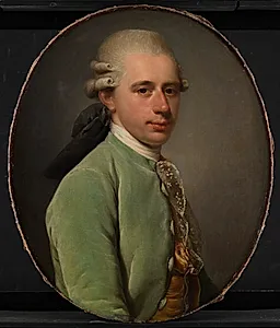 Generalpostdirektør Frederik Hauch som ung by Jens Juel