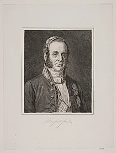 Generalpostdirektør Greve S. Danneskjold-Samsøe by Jørgen Roed