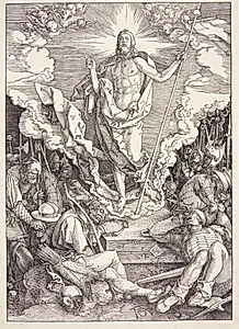 Genopstandelsen by Albrecht Dürer