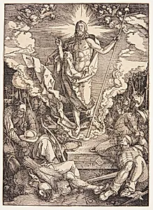 Genopstandelsen by Albrecht Dürer