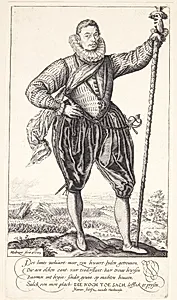 Gerrit de Jong by Hendrick Goltzius