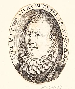 Gerrit Jansz. van Schooten by Hendrick Goltzius