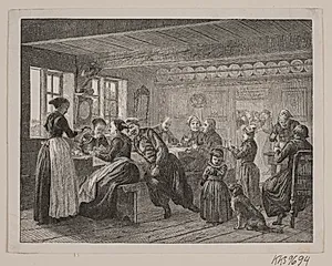 Gilde på Amager by H.C. Henneberg