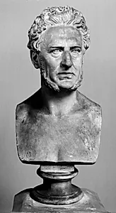 Godsejer og politiker Peter Anton Alfred Hage by H.W. Bissen