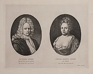 Gottfried Becker og hans hustru Johanna Henricca Becker, f. Nörck