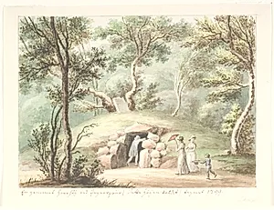 Gravhøj ved Jægerspris by Søren L. Lange