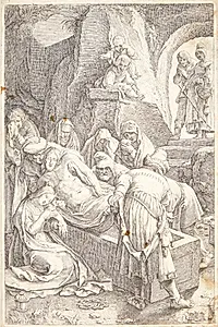 Gravlæggelsen by Ludovicus Siceram