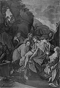 Gravlæggelsen by Ubekendt