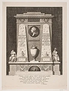 Gravmonument over kongelig bibliotekar Jon Erichsen by Johan Christoph Seehusen