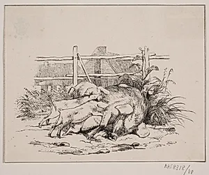 Grisene by Adolph Kittendorff