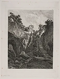 Grotte i Sorent by Hermann Carmiencke