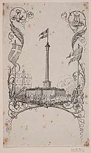Grundlovsfesten ved Eremitagen den 5. juni 1854