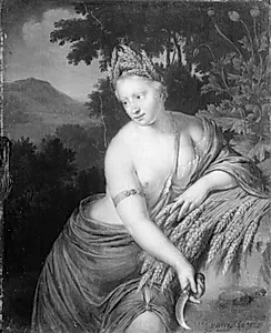 Gudinden Ceres by Willem van Mieris