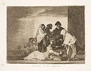 Gudskelov for Hirsegrøden (51) by Francisco de Goya