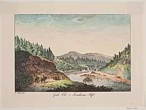 Gule Elv, i Trondheims Stift by Elias Meyer
