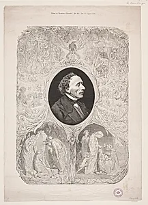 H. C. Andersen. Mindeblad by August Edward Adolf Heimburger