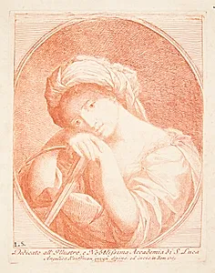 Håbet by Angelica Kauffmann