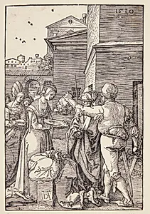 Halshugningen af Johannes Døberen by Albrecht Dürer