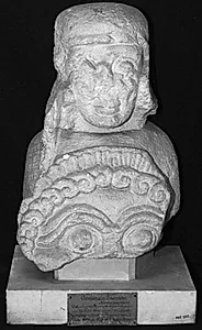 Halvfigur. Kriger med fragm. af skjold m. Medusahoved by Ubekendt