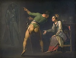 Hamlet hos sin moder