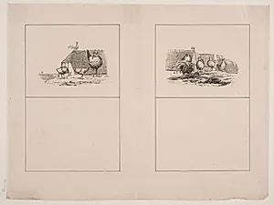 Hanekyllingerne; Hanen by Adolph Kittendorff