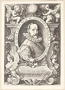 Hans Bol by Hendrick Goltzius