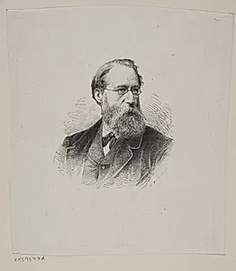 Hans Gude by H.P. Hansen