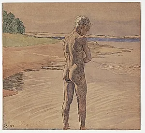 Portrait of Fritz Syberg