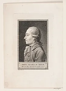 Hans Vilhelm Riber by J.F. Clemens