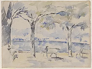 Haven by Paul Cézanne