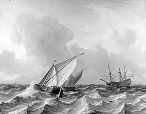 Havet i bevægelse by Aernout Smit