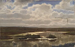 Hede med en mose by Vilhelm Groth