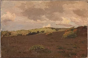 Hedelandskab. Efterår by Christian Mourier-Petersen