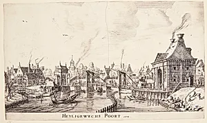 Heiligeweg-porten i Amsterdam by Reinier Zeeman