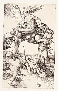 Heksen by Albrecht Dürer