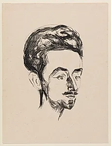 Helge Rode by Edvard Munch