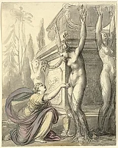 Heliaderne ved Phaëtons grav (Ovids Metamorfoser, II, 340-366)