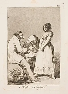 Hellere drive by Francisco de Goya